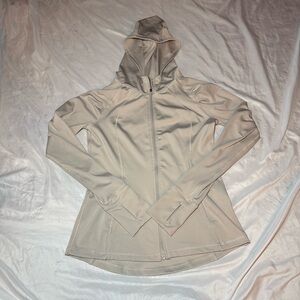 Velocity Light Beige Interlock Jacket